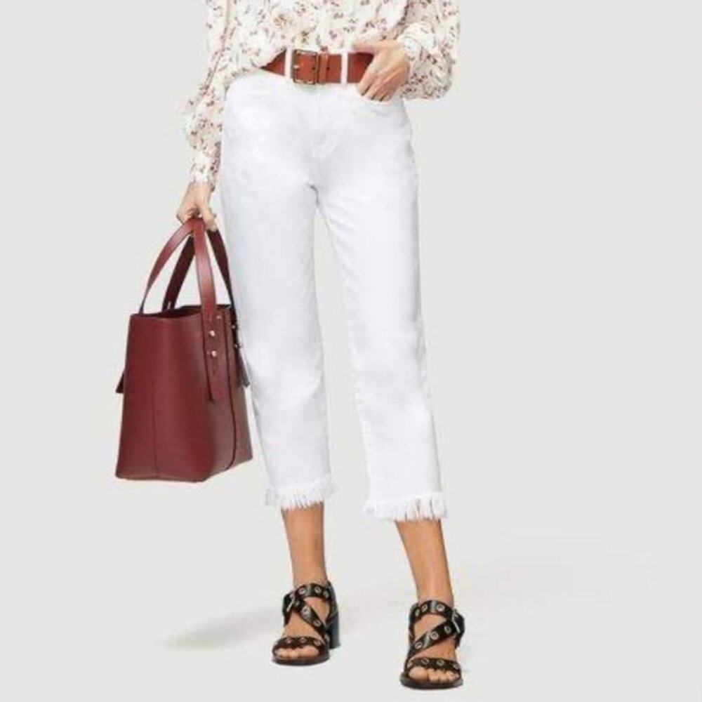FRAME Le Stevie Straight Leg Crop Jeans SZ 24 NEW